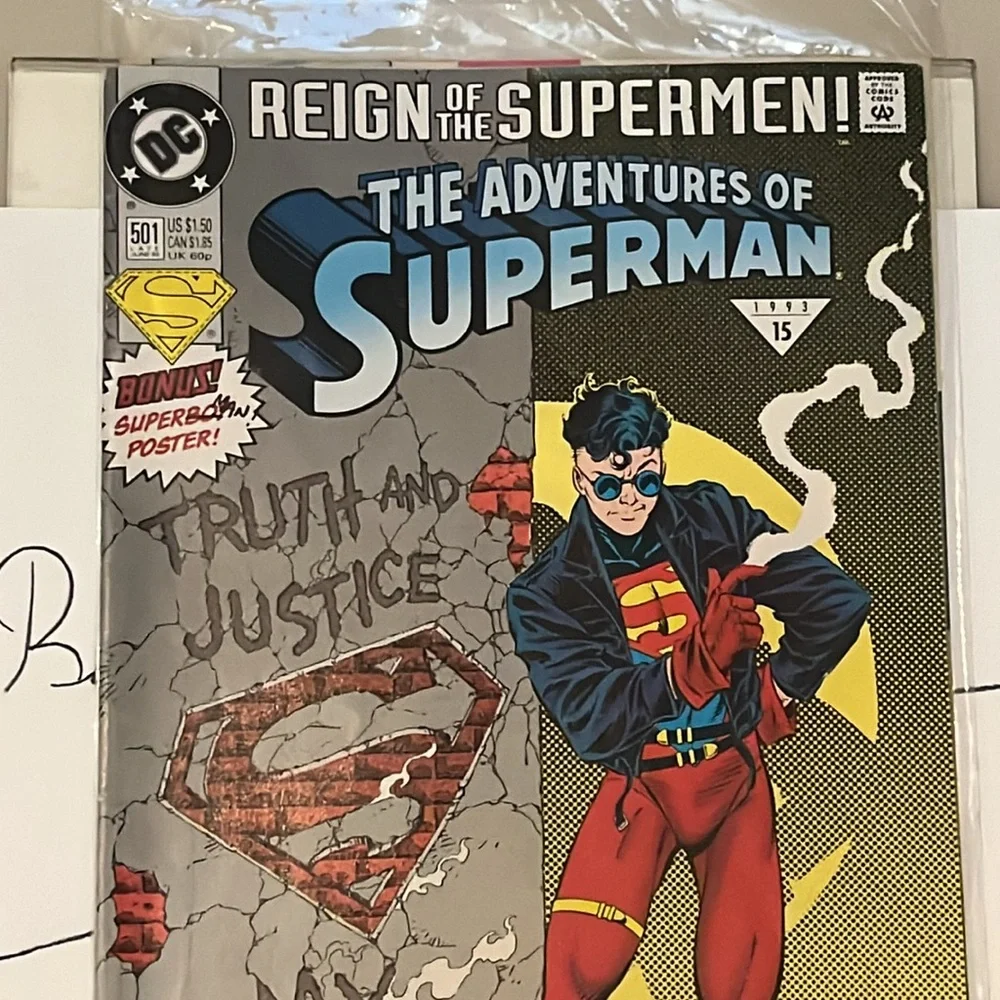 The Adventures Superman #501 Jun 93 Reign Of Supermen DC Comics Comic Book